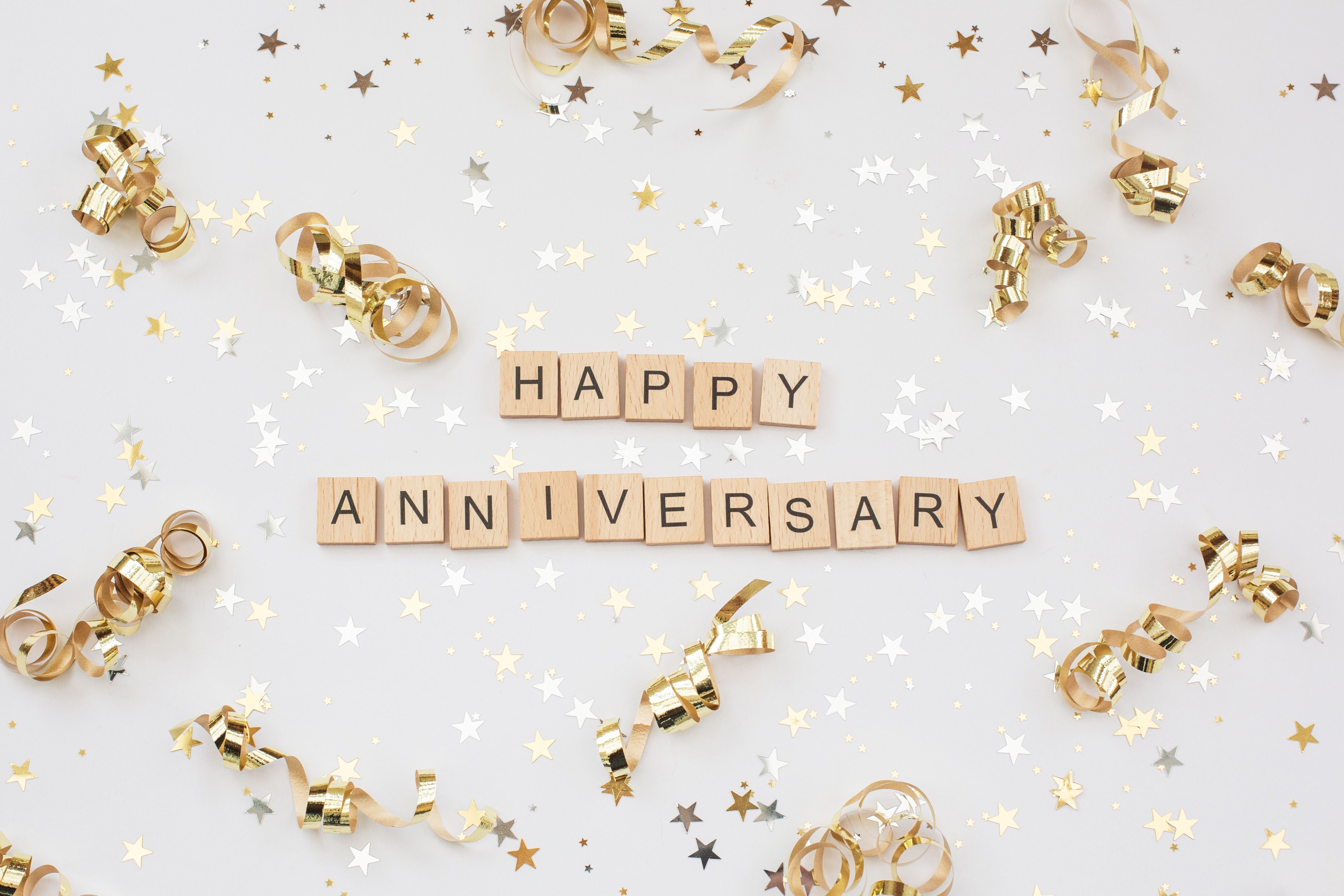 Happy Anniversary Jubiläum Mitarbeitergeschenk